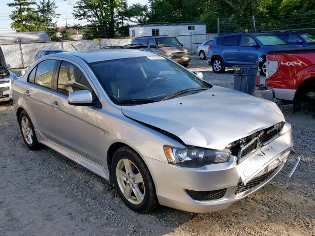 JA32V2FW0DU023082 - 2013 MITSUBISHI LANCER SE SILVER photo 1