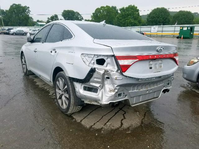 KMHFG4JG9FA450219 - 2015 HYUNDAI AZERA SILVER photo 3