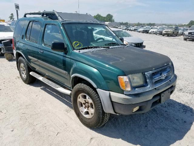 5N1ED28T81C522164 - 2001 NISSAN XTERRA XE GREEN photo 1