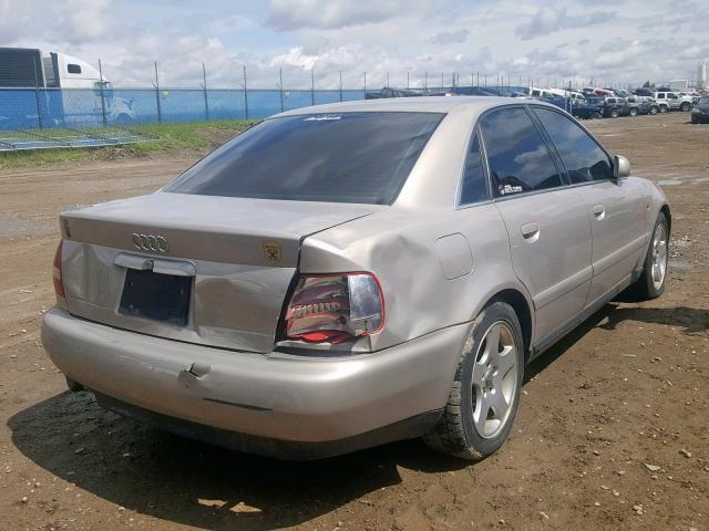 WAUED28D3XA329483 - 1999 AUDI A4 2.8 QUA BEIGE photo 4