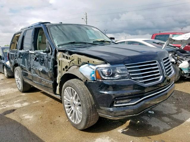 5LMJJ2LTXGEL07930 - 2016 LINCOLN NAVIGATOR BLACK photo 1