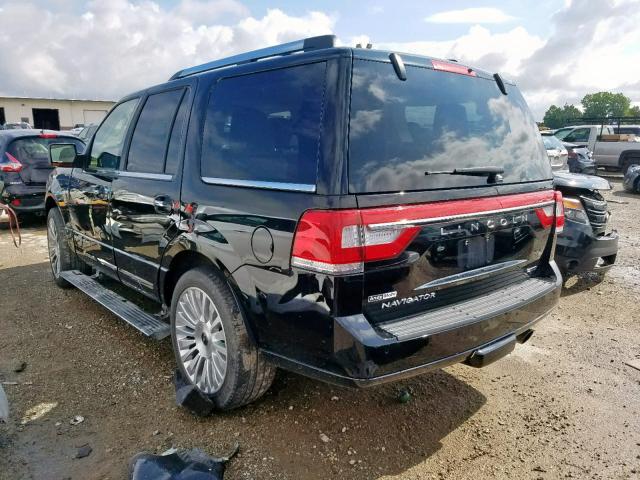 5LMJJ2LTXGEL07930 - 2016 LINCOLN NAVIGATOR BLACK photo 3