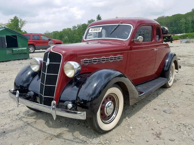26111653 - 1935 PLYMOUTH COUPE MAROON photo 2