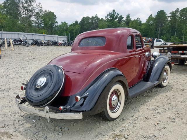 26111653 - 1935 PLYMOUTH COUPE MAROON photo 4