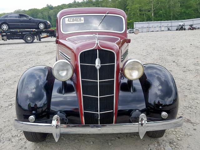 26111653 - 1935 PLYMOUTH COUPE MAROON photo 9