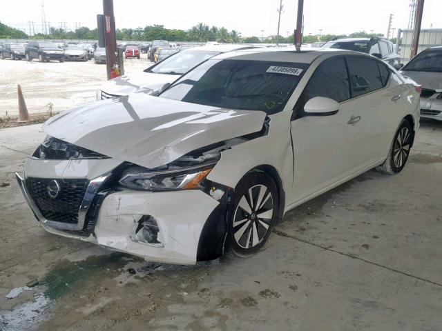 1N4BL4EV3KC109121 - 2019 NISSAN ALTIMA SL WHITE photo 2