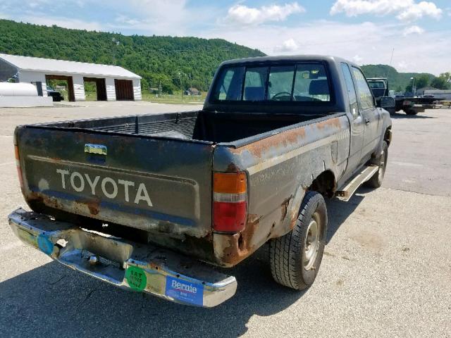 JT4VN13D7K5005696 - 1989 TOYOTA PICKUP 1/2 GRAY photo 4