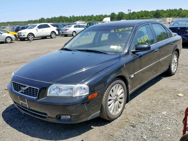 YV1TS592261435799 - 2006 VOLVO S80 2.5T BLACK photo 2