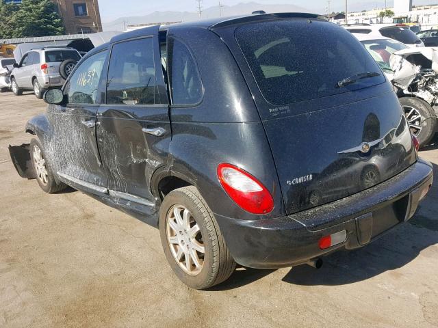 3A4GY5F93AT220242 - 2010 CHRYSLER PT CRUISER BLACK photo 3