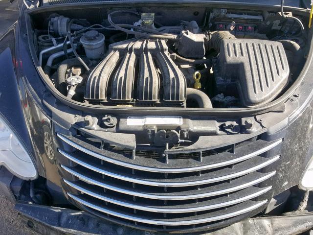 3A4GY5F93AT220242 - 2010 CHRYSLER PT CRUISER BLACK photo 7