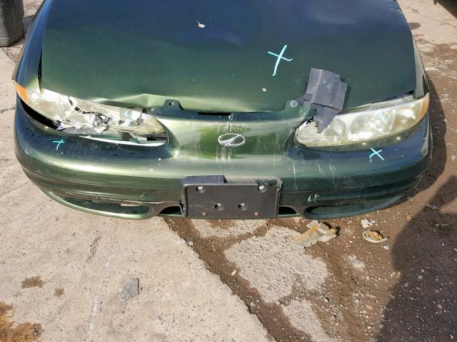 1G3NF52E5YC371269 - 2000 OLDSMOBILE ALERO GLS 绿色 照片 7