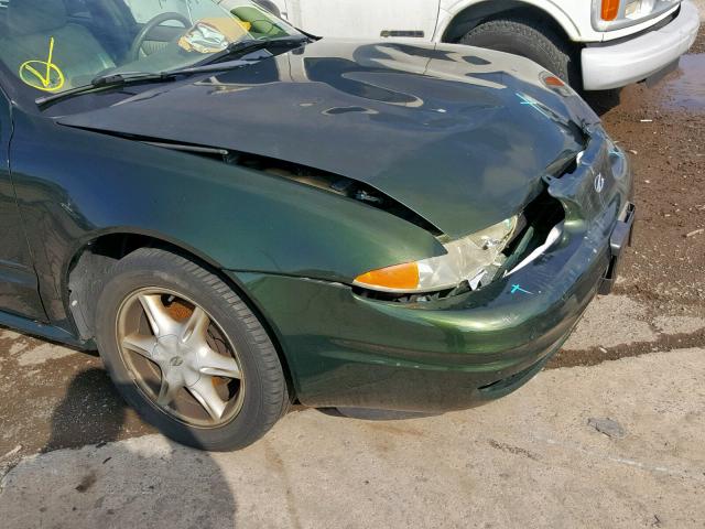 1G3NF52E5YC371269 - 2000 OLDSMOBILE ALERO GLS 绿色 照片 9