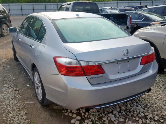 1HGCR2F82FA152376 - 2015 HONDA ACCORD EXL SILVER photo 3