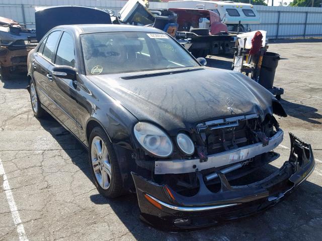 WDBUF56J76A976310 - 2006 MERCEDES-BENZ E 350 BLACK photo 1