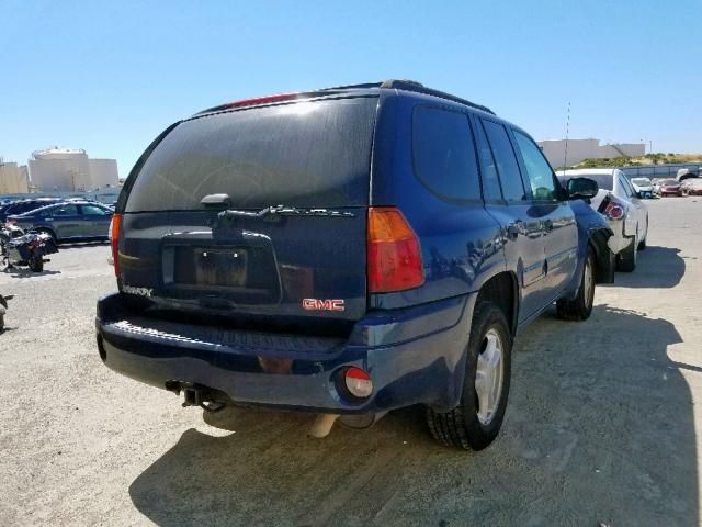 1GKDS13S642361763 - 2004 GMC ENVOY BLUE photo 4