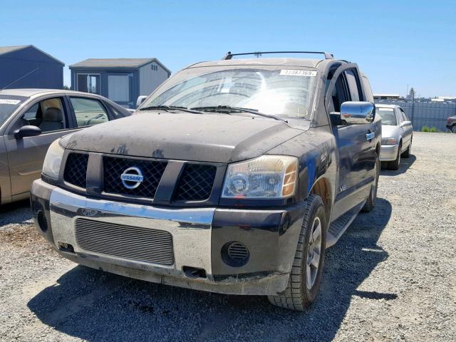 5N1AA08BX6N721117 - 2006 NISSAN ARMADA SE BLACK photo 2