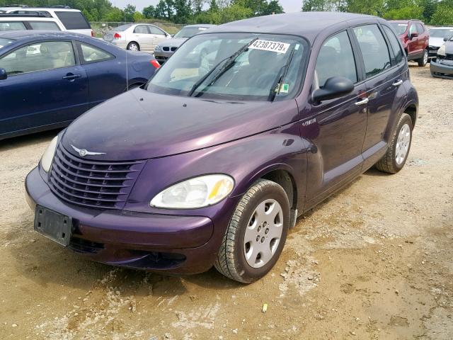 3C4FY48B15T603663 - 2005 CHRYSLER PT CRUISER PURPLE photo 2