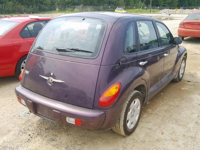 3C4FY48B15T603663 - 2005 CHRYSLER PT CRUISER PURPLE photo 4