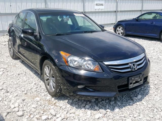 1HGCP3F81BA019419 - 2011 HONDA ACCORD EXL BLACK photo 1