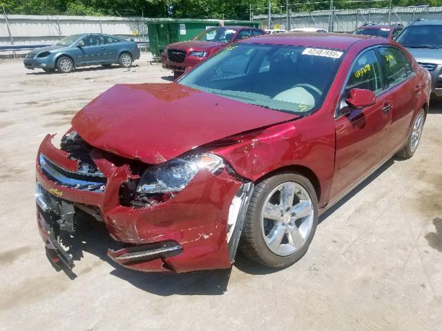 1G1ZC5E13BF339941 - 2011 CHEVROLET MALIBU 1LT 红色 照片 2