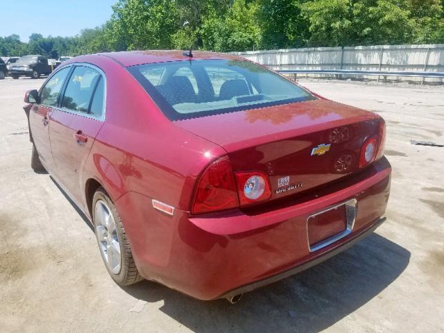 1G1ZC5E13BF339941 - 2011 CHEVROLET MALIBU 1LT 红色 照片 3