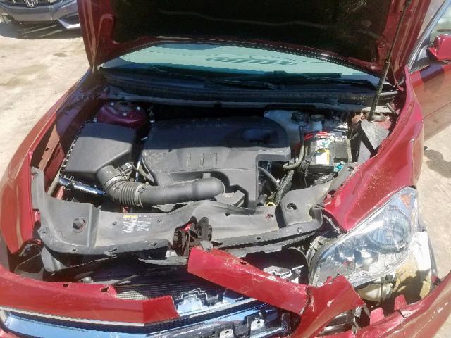 1G1ZC5E13BF339941 - 2011 CHEVROLET MALIBU 1LT 红色 照片 7