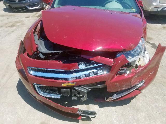 1G1ZC5E13BF339941 - 2011 CHEVROLET MALIBU 1LT 红色 照片 9