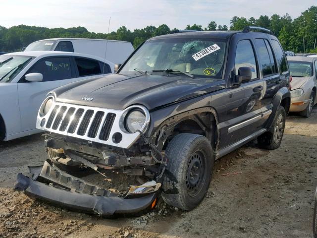 1J4GK58K55W704253 - 2005 JEEP LIBERTY LI GRAY photo 2