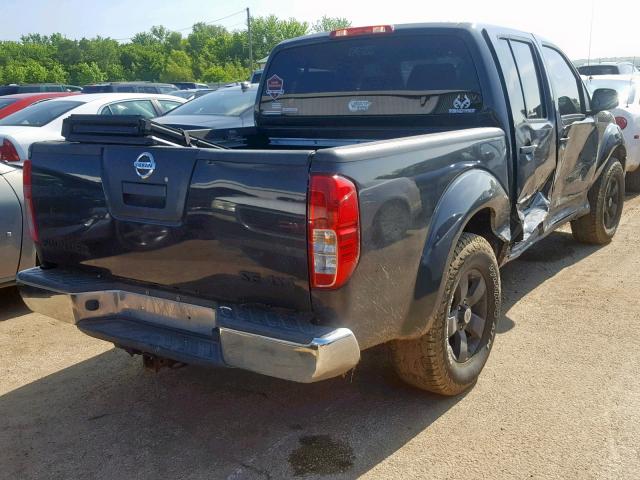 1N6AD0EV5AC445831 - 2010 NISSAN FRONTIER C GRAY photo 4