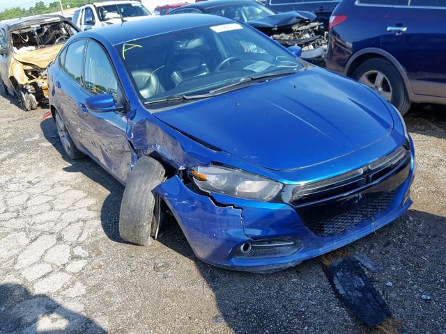 1C3CDFCB5DD327899 - 2013 DODGE DART LIMIT BLUE photo 1