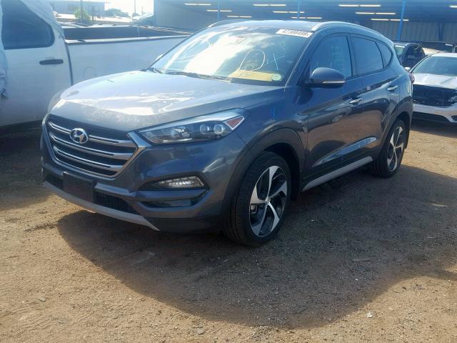 KM8J3CA2XJU619580 - 2018 HYUNDAI TUCSON VAL GRAY photo 2