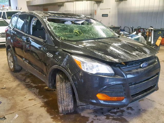 1FMCU0F79DUC84275 - 2013 FORD ESCAPE S BLACK photo 1