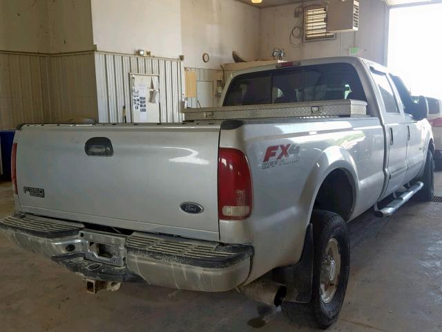 1FTSW31P23ED51875 - 2003 FORD F350 SRW S SILVER photo 4