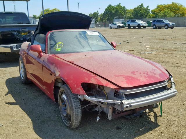 JHMAP21437S004487 - 2007 HONDA S2000 RED photo 1