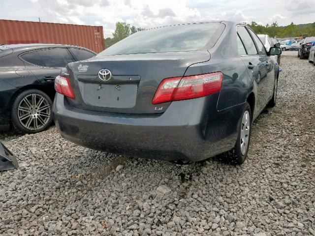 4T1BE46K47U706333 - 2007 TOYOTA CAMRY NEW GRAY photo 4