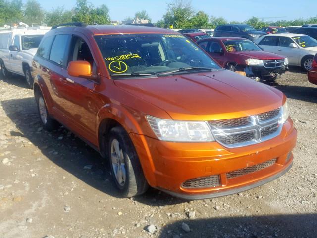 3D4PH1FG6BT518852 - 2011 DODGE JOURNEY MA ORANGE photo 1