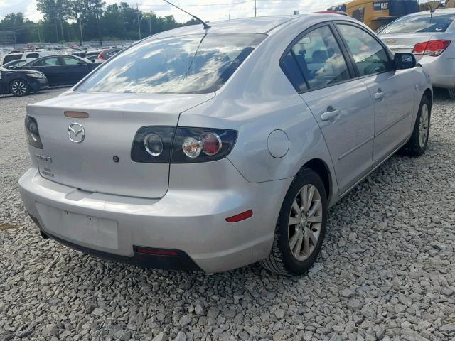 JM1BK32F181836170 - 2008 MAZDA 3 I SILVER photo 4