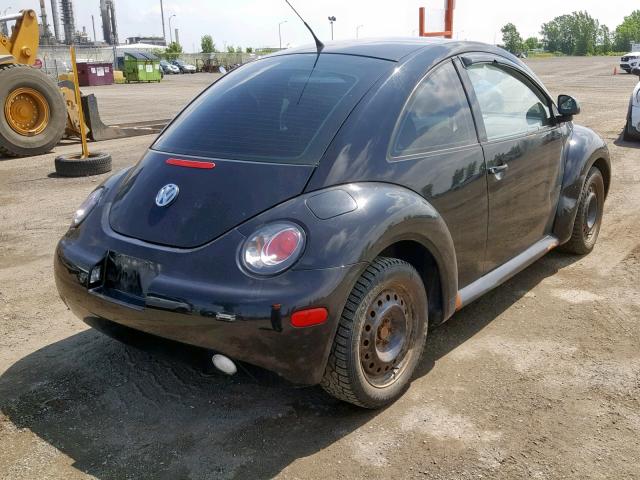 3VWBB61C7WM005150 - 1998 VOLKSWAGEN NEW BEETLE შავი ფოტო 4