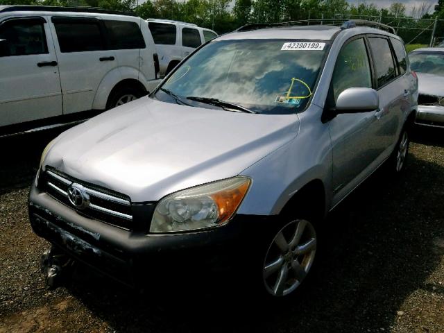 JTMBD31V875076877 - 2007 TOYOTA RAV4 LIMIT SILVER photo 2