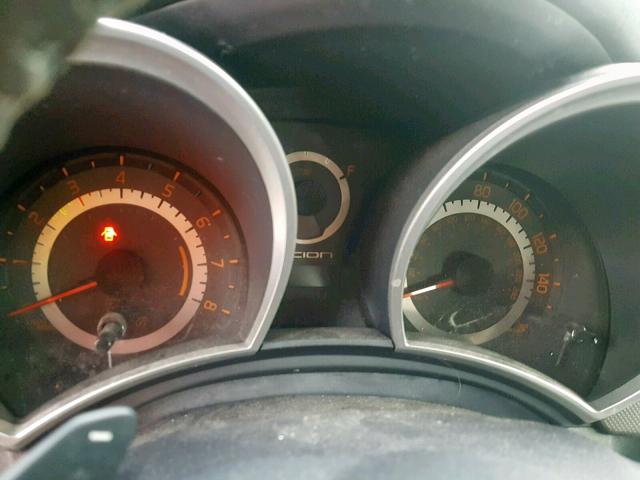 JTKJF5C7XFJ006683 - 2015 TOYOTA SCION TC შავი ფოტო 8