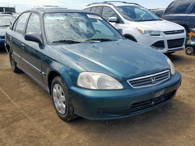 2HGEJ6616XH528073 - 1999 HONDA CIVIC BASE Yaşıl foto 1
