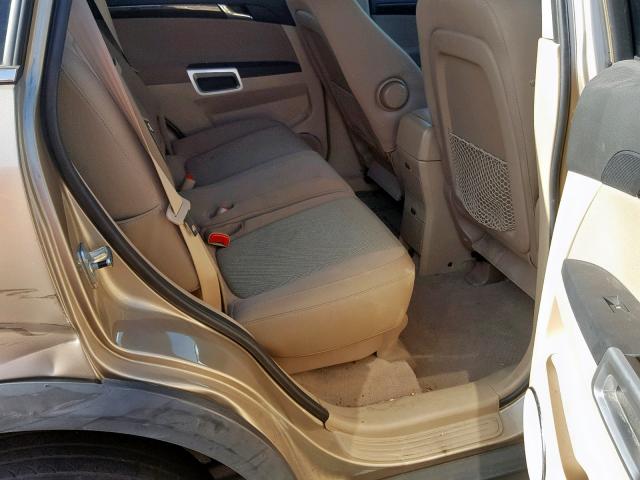 3GSCL33P68S686259 - 2008 SATURN VUE XE TAN photo 6