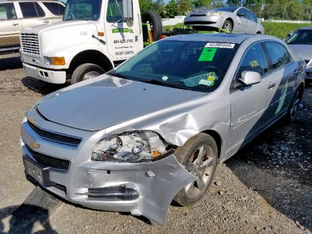1G1ZC5E03CF397010 - 2012 CHEVROLET MALIBU 1LT 银色 照片 2