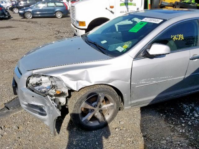 1G1ZC5E03CF397010 - 2012 CHEVROLET MALIBU 1LT 银色 照片 9