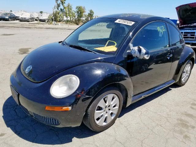 3VWPG31C48M501273 - 2008 VOLKSWAGEN NEW BEETLE შავი ფოტო 2