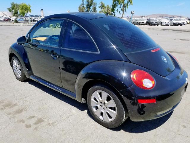 3VWPG31C48M501273 - 2008 VOLKSWAGEN NEW BEETLE შავი ფოტო 3