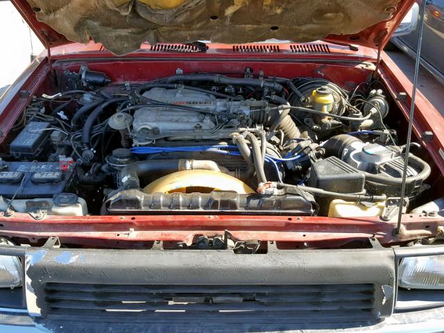 JT3VN39W0M8014511 - 1991 TOYOTA 4RUNNER VN RED photo 7