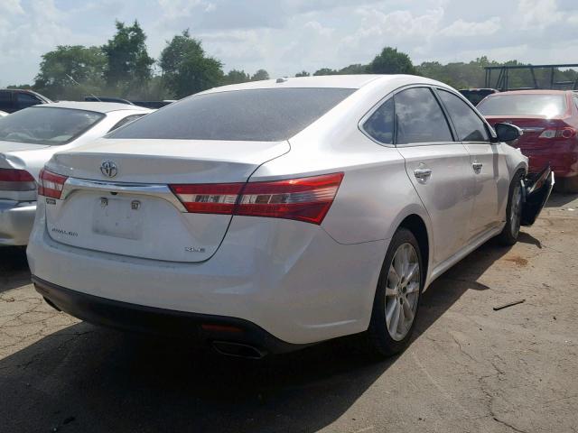 4T1BK1EB9DU055768 - 2013 TOYOTA AVALON BAS WHITE photo 4