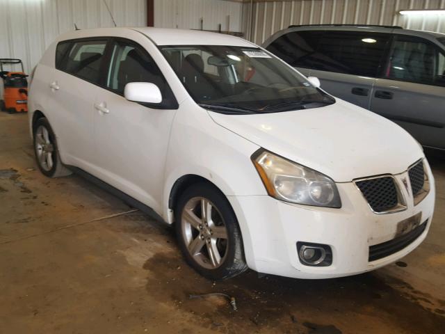 5Y2SP67039Z436248 - 2009 PONTIAC VIBE WHITE photo 1