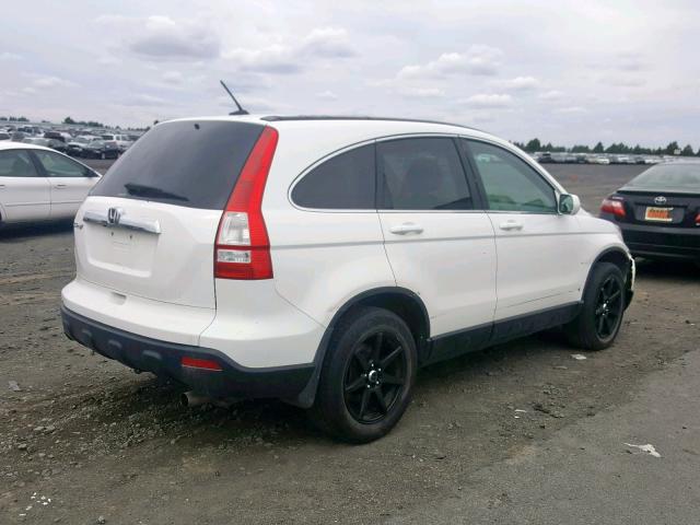 5J6RE48779L015831 - 2009 HONDA CR-V EXL WHITE photo 4